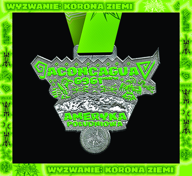 korona ziemi - wyzwania zgobywca - biegi wirtualne - biegowe wyzwania - aconcagua